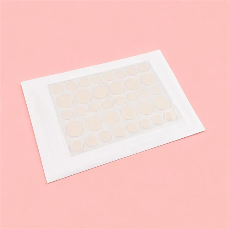 hydrocolloid plaster in various sizes